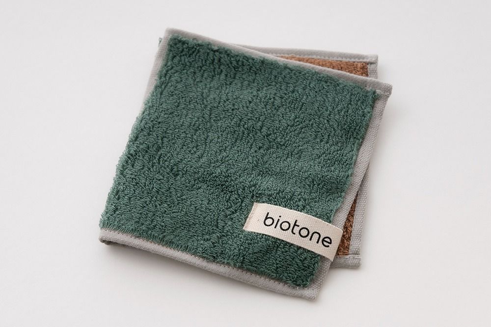 biotone（ビオトーン）（ハーフタオルハンカチ）