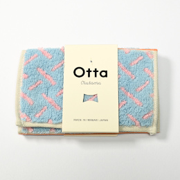 Otta(オッタ）（ハーフタオルハンカチ / 20-41 ブルー）